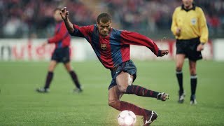 Rivaldo  Legendary Dribbling Skills  Barcelona [upl. by Akeem445]