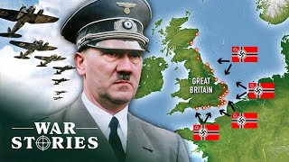 Why Did Nazi Germany Abandon Their Plan To Invade Britain  World War II In Colour  War Stories [upl. by Driskill]