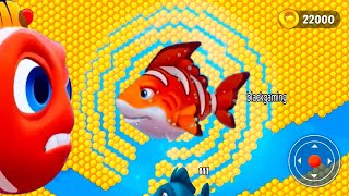 Fishdom Ads mani game Hungry fish 42 new update Trailer fishdom Video [upl. by Haslam]