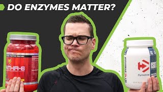 Dymatize Iso 100 Vs BSN Syntha6  Do Enzymes Matter [upl. by Rosenbaum]