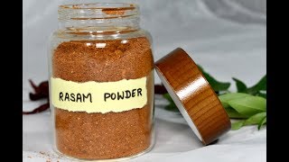 Rasam Powder recipe [upl. by Lateehs]