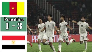 Cameroon Vs Egypt 13 All Penalties Shootout Afcon 2022 [upl. by Bucher]