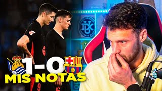 LAS NOTAS DEL REAL SOCIEDAD  FC BARCELONA [upl. by Sidoney921]