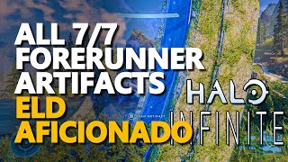 All 7 Forerunner Artifacts Halo Infinite Haruspis [upl. by Inod]