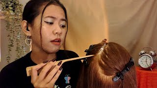 ASMR Bestie Bersihin Ketombe di Rambut Kamu agak pick me amp nyebelin [upl. by Faustus]