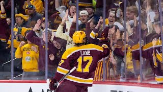 Highlights 5 Gopher Mens Hockey Sweeps St Thomas [upl. by Roz363]