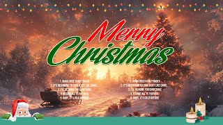 Christmas Songs Playlist 2025 🎅 Best Holiday Carols  Top Christmas Hits [upl. by Augy]