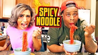 EXTREME SPICY RAMEN CHALLENGE [upl. by Betsey]