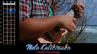 quotMele Kalikimakaquot Merry Christmas Ukulele PlayAlong [upl. by Leunamnauj]