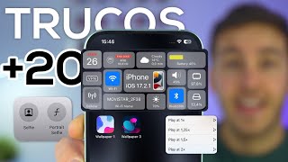 20 TRUCOS de iPhone en 2024 que DEBES CONOCER 🔥 [upl. by Alleoj933]