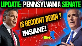 Update Pennsylvania Senate race triggers recount Bob Casey McCormick refuses to concede defeat [upl. by Decca765]