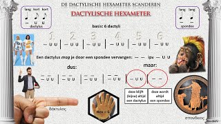 Scanderen en de dactylische hexameter  Latijn van Magister Weel deel 51 [upl. by Wenona]