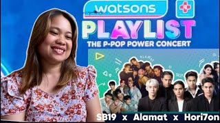 Iwagayway ang watawat ng Ppop SB19 x Alamat x Hori7on  Bisayang A’tin Reacts [upl. by Alolomo]