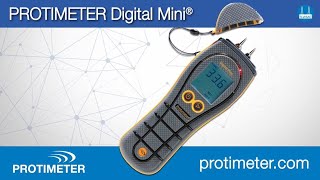 Intro to Protimeter Digital Mini  Pintype meter with color LED indication and digital display [upl. by Fanya674]