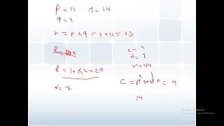 Network security lecture 6 part2 Public Key Cryptography  RSA example شرح بالعربي [upl. by Hasheem840]