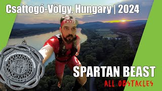 Spartan Beast Csattogó Völgy  Veröce Hungary 2024 [upl. by Eramal778]