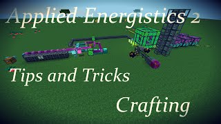 Applied Energistics 2 Tips and Tricks Part 2 Auto Crafting [upl. by Aniuqaoj235]