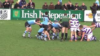 20082009 February LSJC QF stmcrugby 15 Clongowes Wood College 14 [upl. by Aleil]