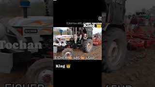 Eicher 485 ki pawar viralshort farming vlog tractorlovers [upl. by Eizzik]