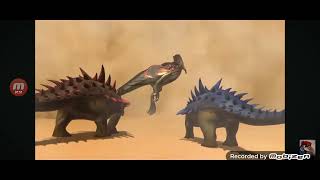 TARBOSAURUS VS Polacanthus [upl. by Annabell]