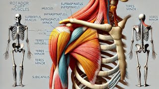 What are the muscles of the rotator cuff [upl. by Aidnic549]