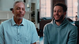 MVP Dads Seth Curry and Dell Curry [upl. by Sidwell]