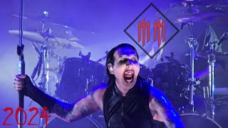 Marilyn Manson Live Full Show 4K  Mountain View Shoreline 932024 [upl. by Eilitan]