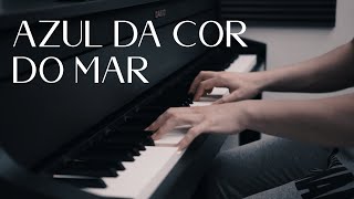 Azul Da Cor Do Mar  Tim Maia  Piano e Teclado Cover  PiaNostalgia [upl. by Mark]