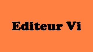 4l’Editeur VI quotVIMquot darija [upl. by Gaskins]