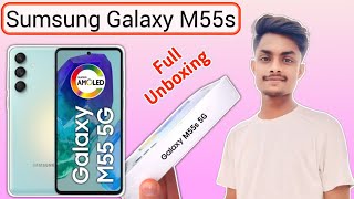 Samsung Galaxy M55s 5G  ₹17000 Only sumsung Galaxy M55s unboxing  sumsung Galaxy M55s 5G Launch [upl. by Latreese]