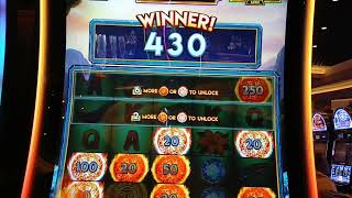 FOUR HITS ON THREE DIFFERENT MACHINES CHOCTAW CASINO DURANT [upl. by Guria]