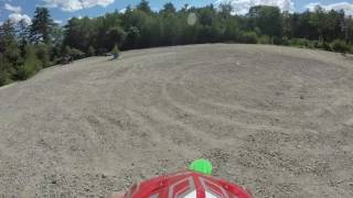 Trail bike riding New Durham atv trails Alton NH 62517 [upl. by Ahsemit244]