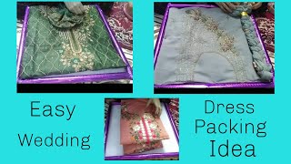 Wedding dress Packing Ideas Bridal dress packing Trousseaus Packing [upl. by Anyt]