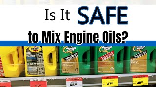 Is It Safe to Mix Engine Oils 5w20 5w30 10w30 [upl. by Anale]