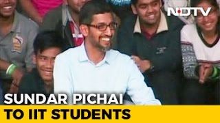 What Google CEO Sundar Pichai Said To IIT Students [upl. by Nugent471]