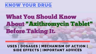 Azee tablet  Azithromycin 250 mg  Azithromycin 500 mg tablet uses side effects dosage [upl. by Carman446]