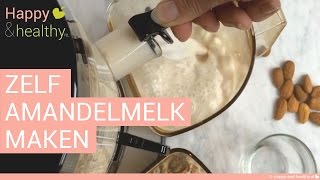 Amandelmelk zelf maken met de HUROM HG 2nd slowjuicer [upl. by Caron]