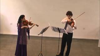 Oblivion  Astor Piazzolla by violinviola StringDuo Halaf Langheim [upl. by Nare]