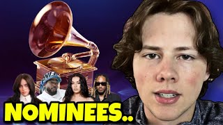 The 2025 Grammy Nominations are [upl. by Dnomal]