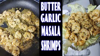 Butter Garlic Shrimp  Garlic Shrimps Recipe  Easy Butter Garlic Shrimps Recipe  Narmeens Kitchen [upl. by Oreste]