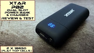 Xtar PB2 Power BankCharger Review amp Test [upl. by Amin]