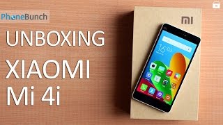 Xiaomi Mi4i Unboxing and Handson Overview [upl. by Hanima349]