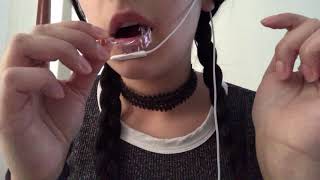 ASMR Teeth Tapping  Retainer Sounds [upl. by Chuipek]