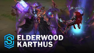 Elderwood Karthus Skin Spotlight  PreRelease  PBE Preview  League of Legends [upl. by Eimmat608]