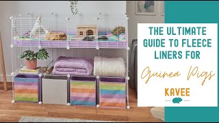 The Ultimate Guide to Fleece Liners for Guinea Pig [upl. by Llekcir]