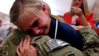 Soldiers Coming Home Surprise Compilation 2 [upl. by Rox]