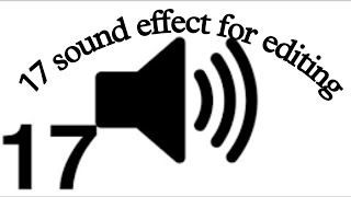 17 sound effect for editing funny sound effect 🔊🔉📢 [upl. by Perkoff]