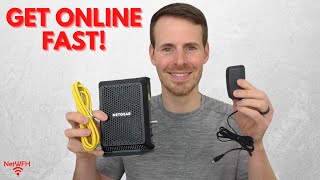 The Ultimate Cable Modem Setup Tutorial – Get Online FAST [upl. by Ahsatsana]