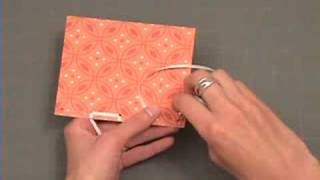 Japanese Stab Book Binding Part 2  Sewing the Book [upl. by Euell28]