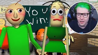 This is totally me when i beat baldis girlfriends game baldinas basis [upl. by Noxid]